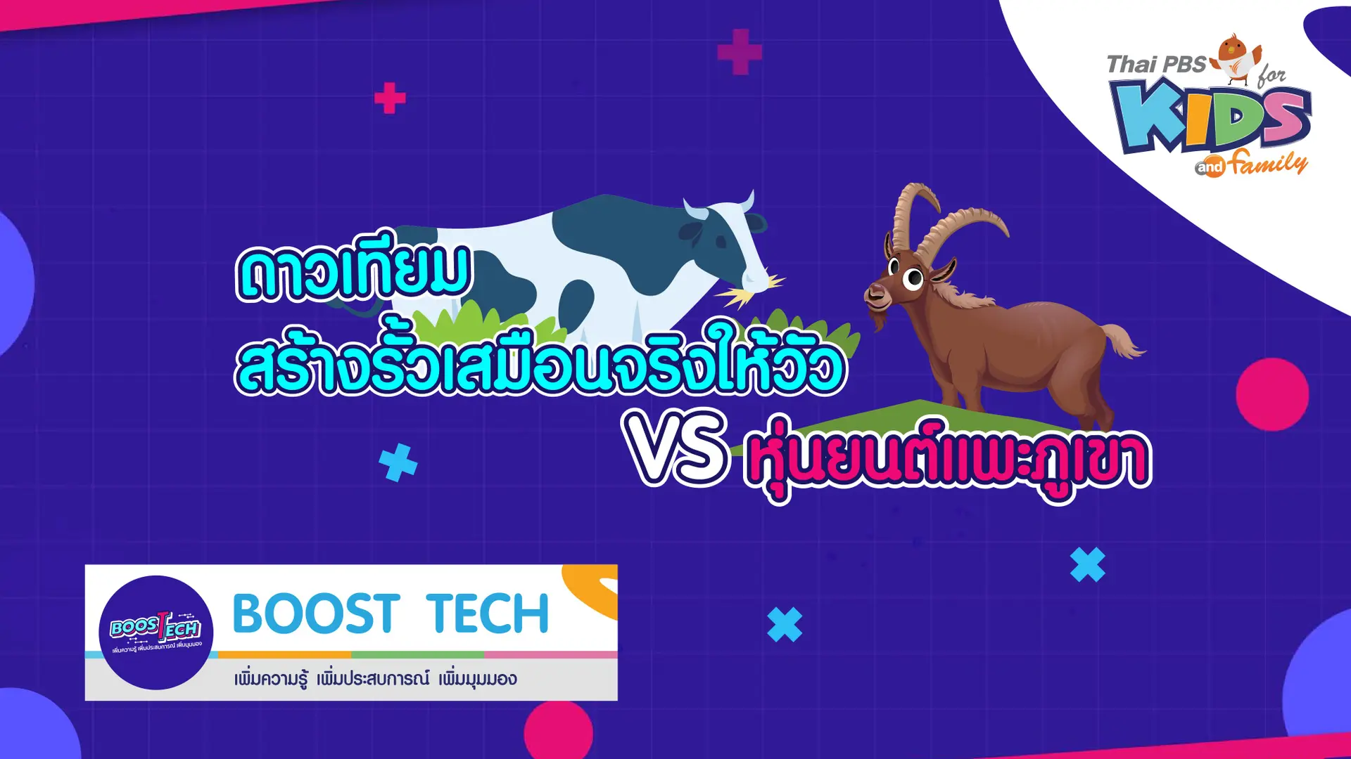ดาวเทียมสร้างรั้วเสมือนจริงให้วัว vs หุ่นยนต์แพะภูเขา