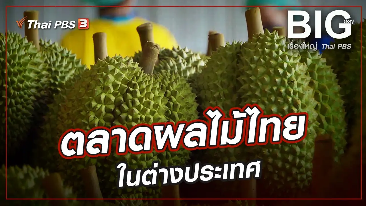​​สถานการณ์ตลาดผลไม้ไทยในต่างประเทศ