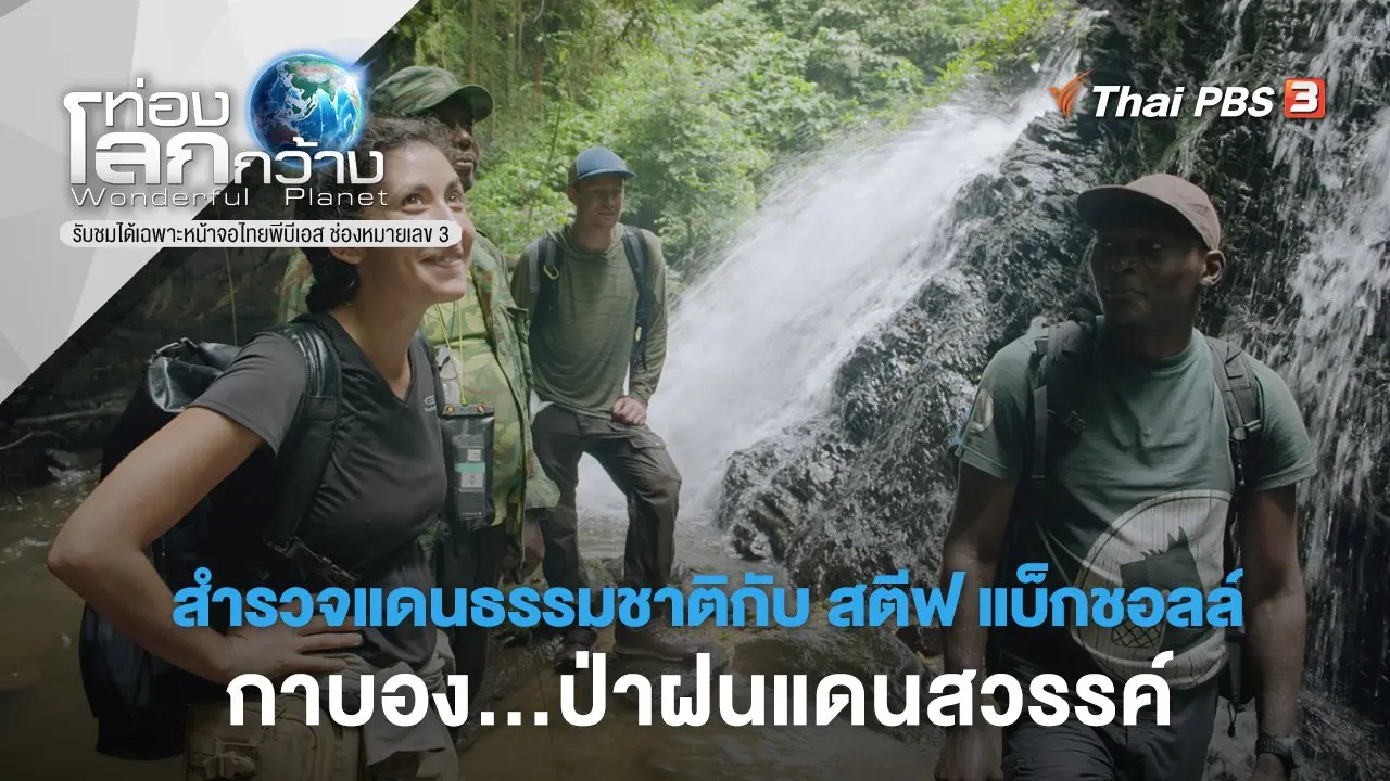 สำรวจแดนธรรมชาติกับ สตีฟ แบ็กชอลล์ ตอน กาบอง...ป่าฝนแดนสวรรค์