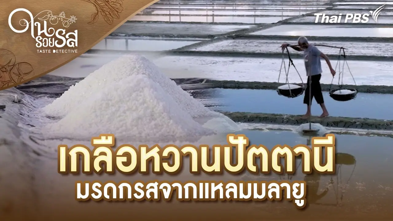 เกลือหวานปัตตานี มรดกรสจากแหลมมลายู