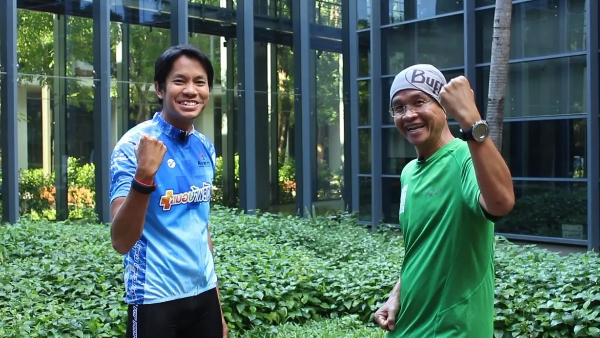 คุณหมอนักไตรกีฬา
