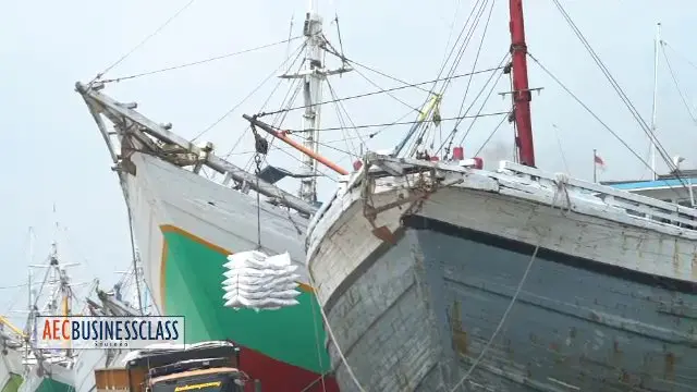 ร่องรอยอารยธรรมทางน้ำ, ระบบโลจิสติกส์การขนส่งสินค้าของอินโดนีเซีย