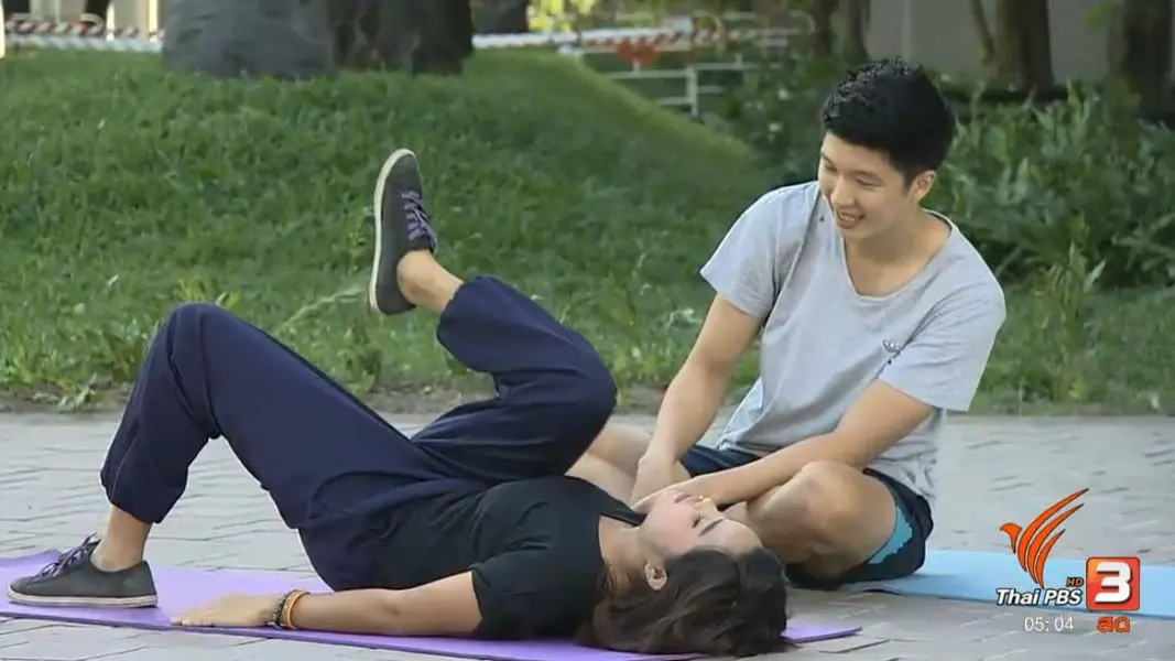 การบริหารหน้าท้องลดพุง