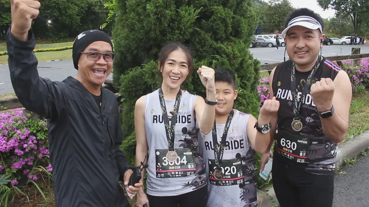 ชวนครอบครัวออกมาวิ่ง