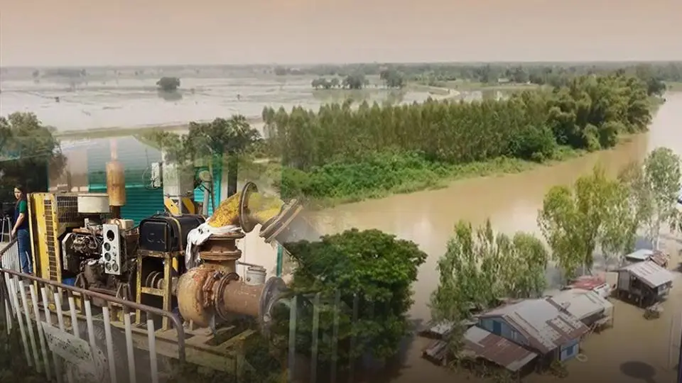 หลายจังหวัดภาคเหนือเร่งติดตั้งเครื่องสูบน้ำ รับมือพายุลูกใหม่
