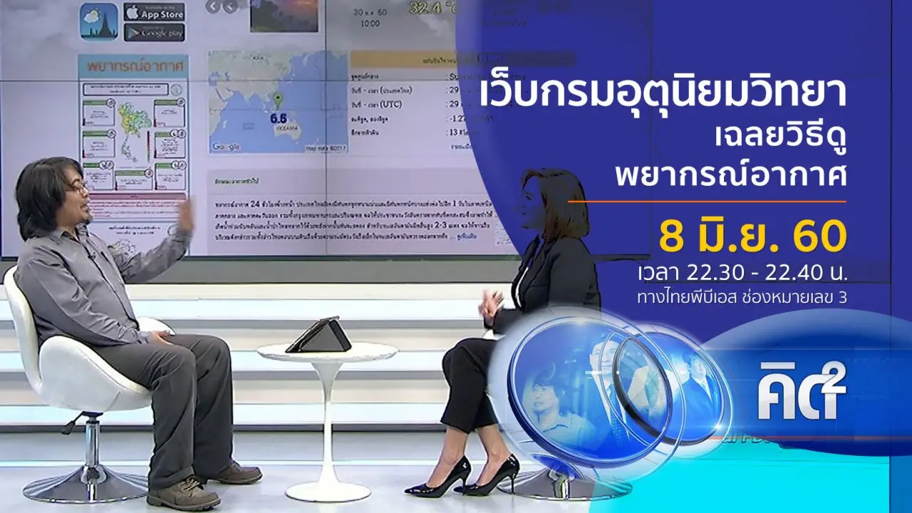 เว็บกรมอุตุนิยมวิทยาเฉลยวิธีดูพยากรณ์อากาศ