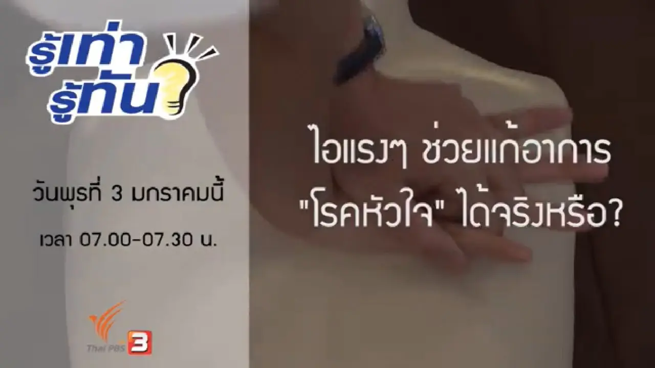 ไอแรง ๆ ช่วยแก้อาการโรคหัวใจได้จริงหรือ ?