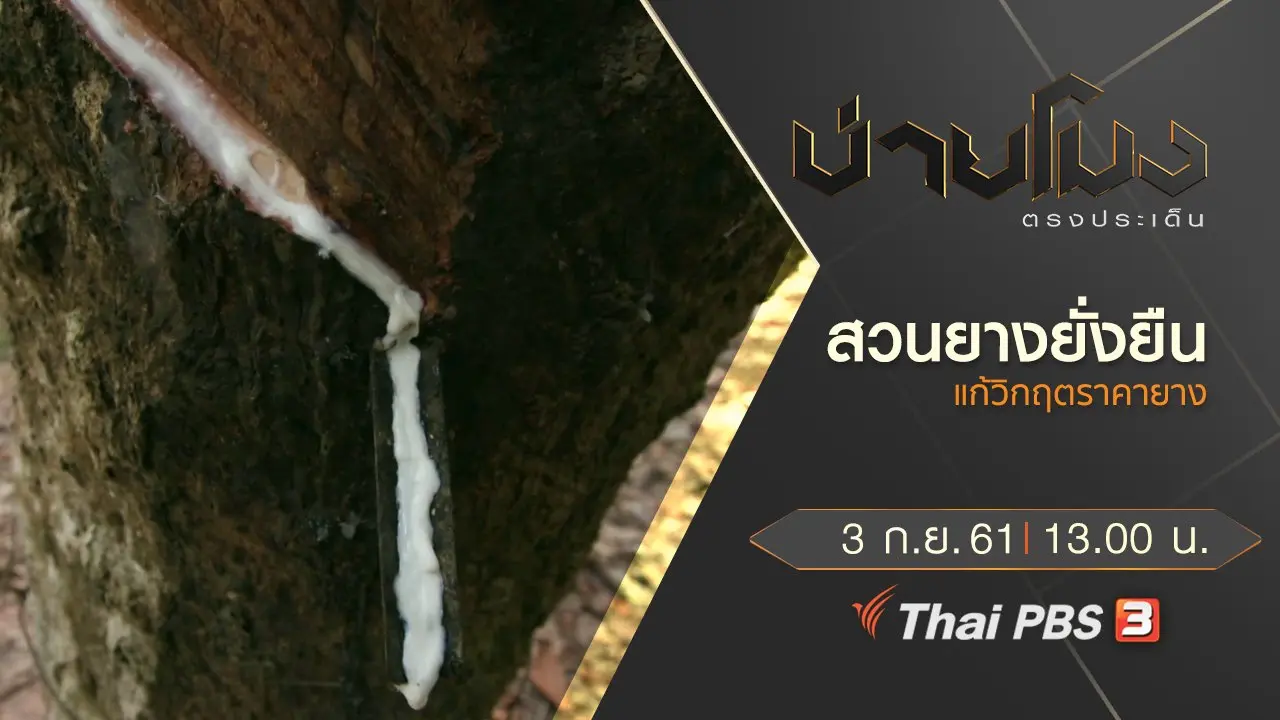 ประเด็นข่าว ( 3 ก.ย. 61)