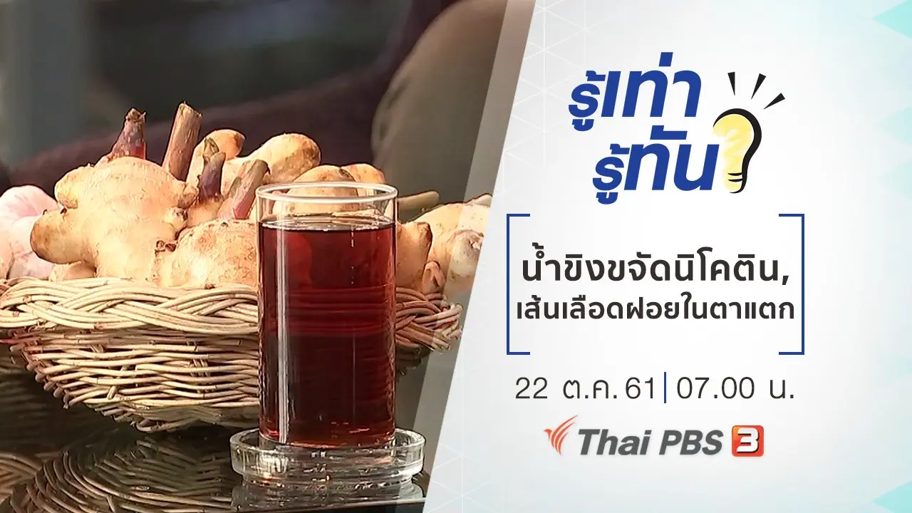 น้ำขิงขจัดนิโคตินได้หรือไม่, รู้ทันอาการเส้นเลือดฝอยในตาแตก