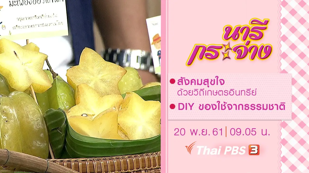 สังคมสุขใจ ด้วยวิถีเกษตรอินทรีย์, DIY ของใช้จากธรรมชาติ
