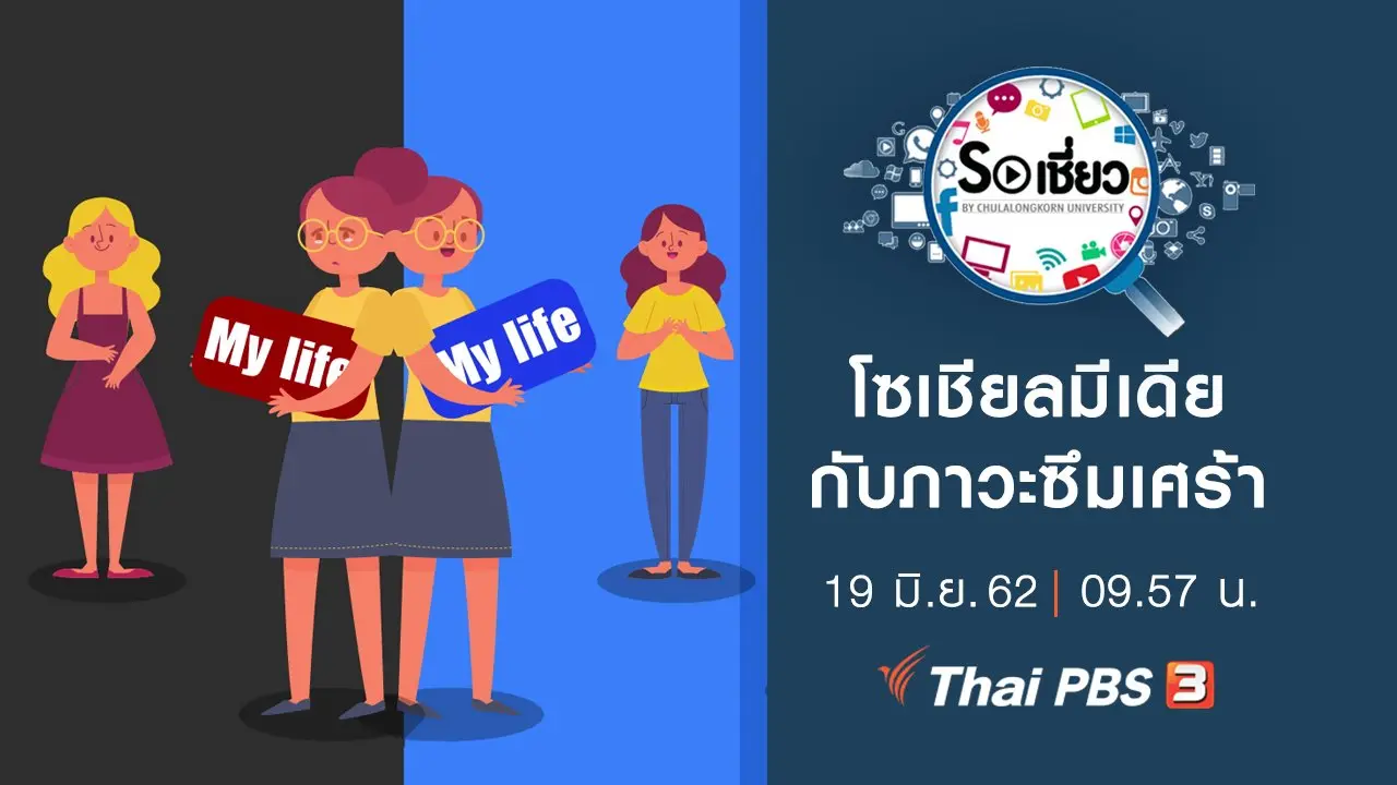 โซเชียลมีเดียกับภาวะซึมเศร้า