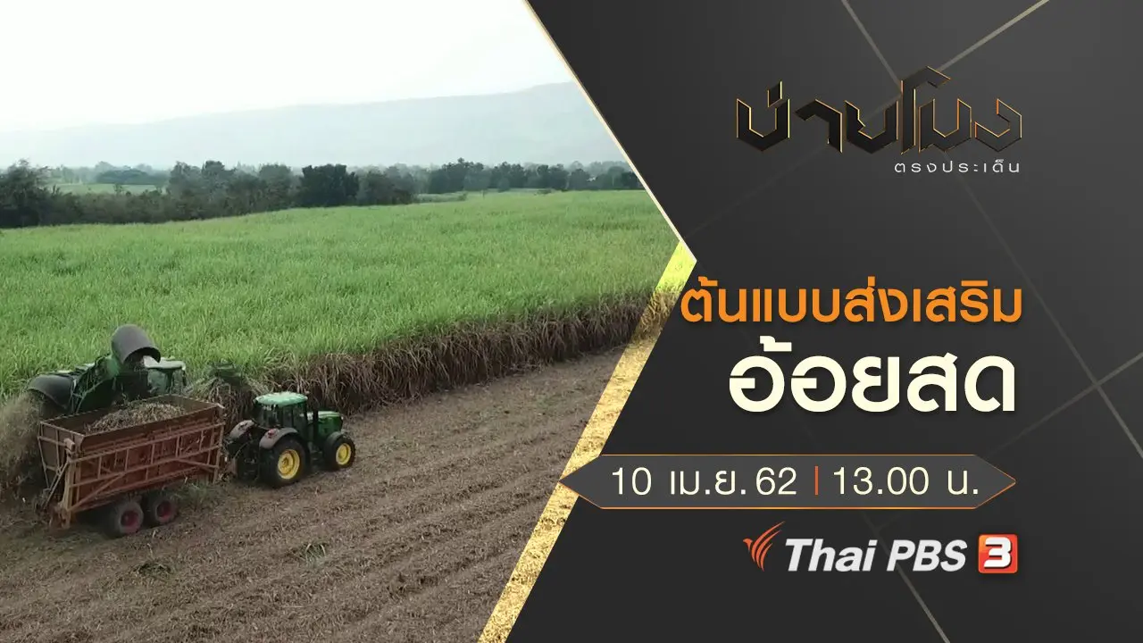 ประเด็นข่าว (10 เม.ย. 62)