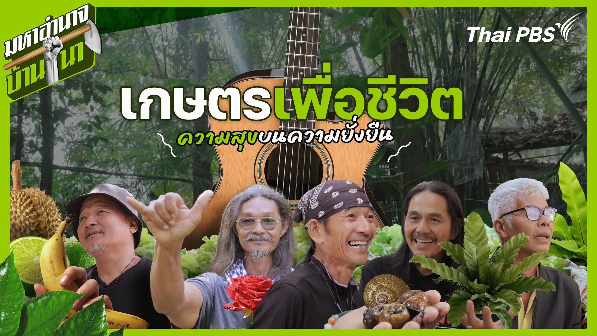 เกษตรเพื่อชีวิต ความสุขบนความยั่งยืน