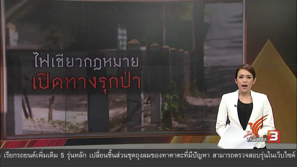 ไฟเขียวกฎหมายเปิดทางรุกป่า