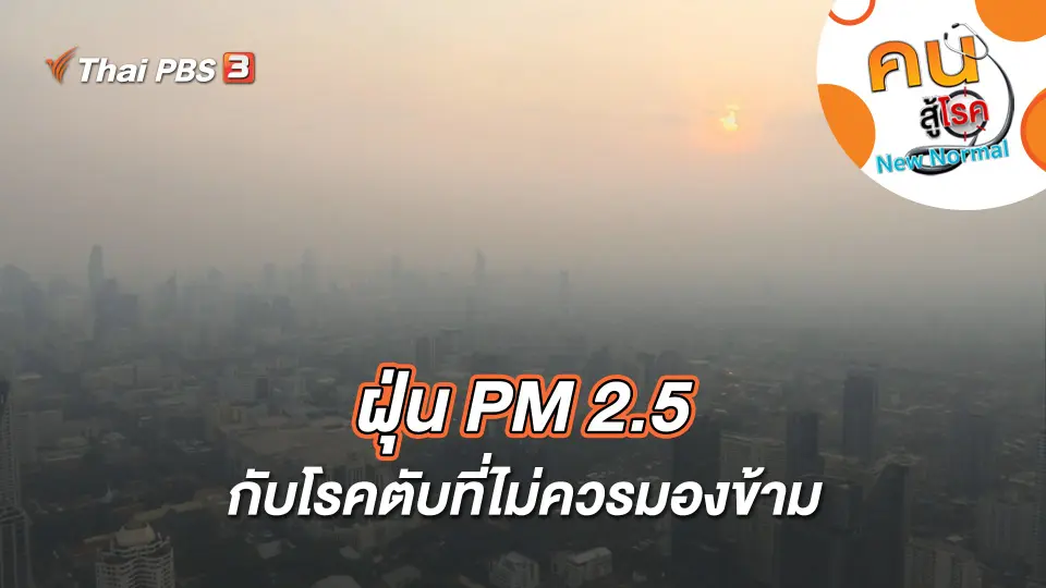 ฝุ่น PM 2.5 กับโรคตับที่ไม่ควรมองข้าม