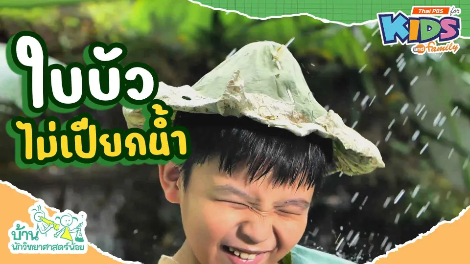 ใบบัวไม่เปียกน้ำ