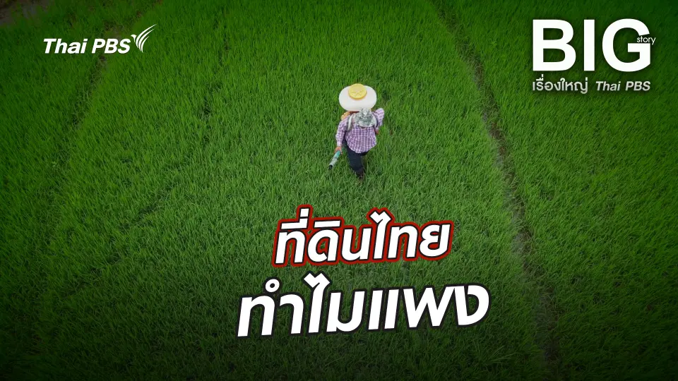 ที่ดินไทย ทำไมแพง