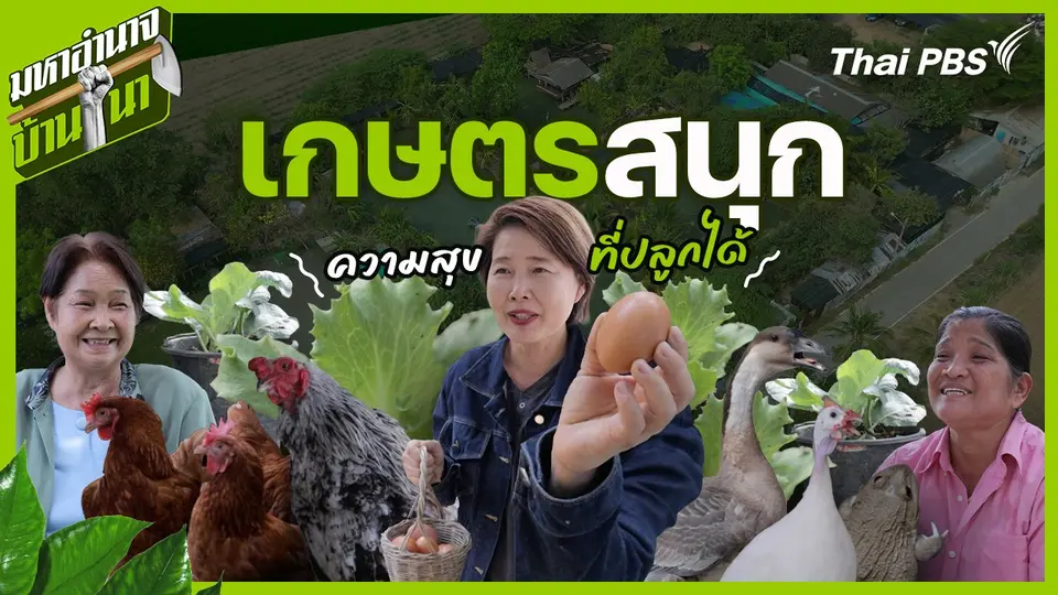 เกษตรสนุก ความสุขที่ปลูกได้