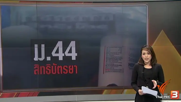 ม.44 สิทธิบัตรยา