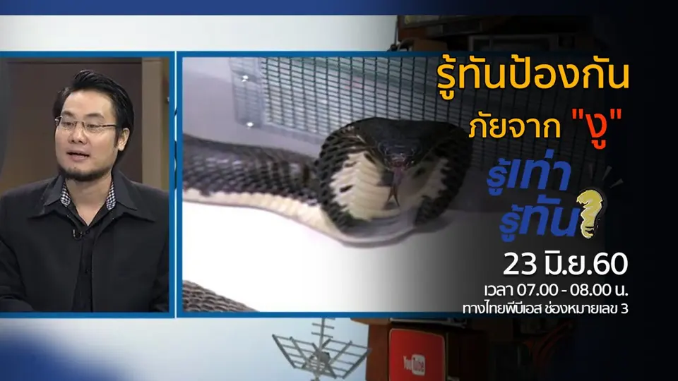 รู้ทัน..ป้องกันภัยจาก "งู"