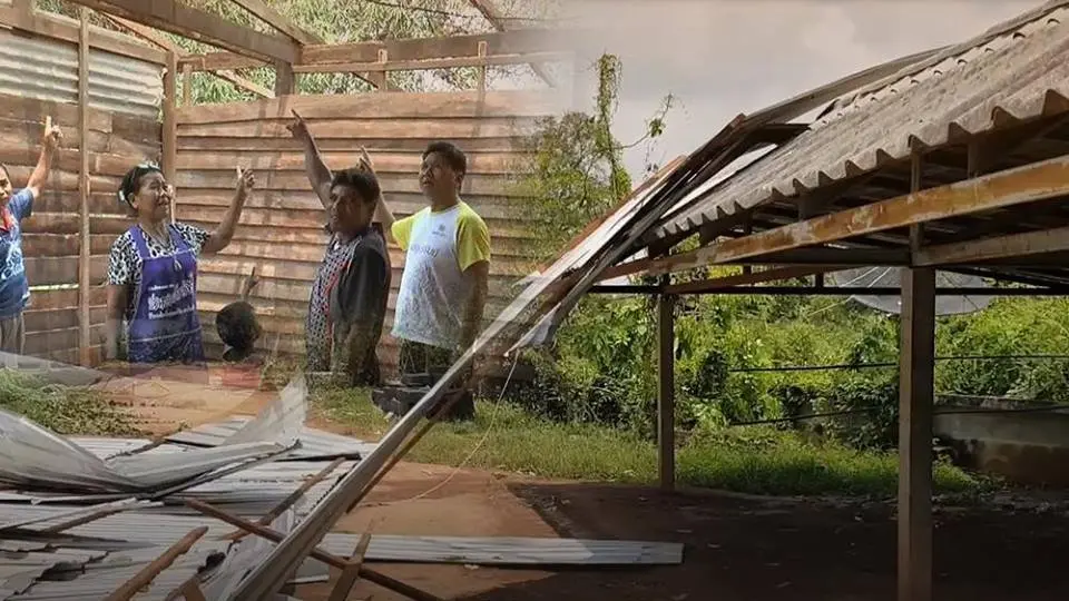 พายุฤดูร้อนพัดถล่มเหนือ อีสาน เสียหายหลายจังหวัด