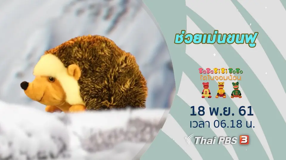 ช่วยเม่นขนฟู