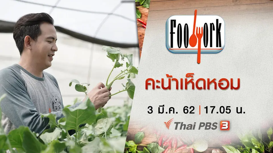 คะน้าเห็ดหอม