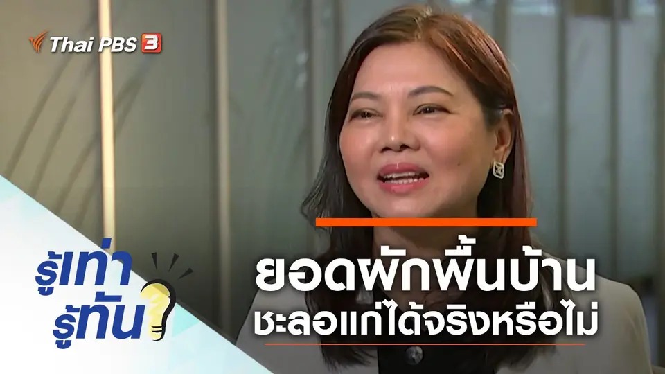 ยอดผักพื้นบ้าน ชะลอความแก่ได้จริงหรือไม่