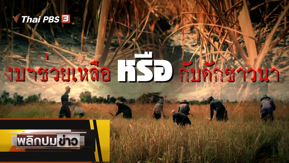 งบช่วยเหลือหรือกับดักชาวนา