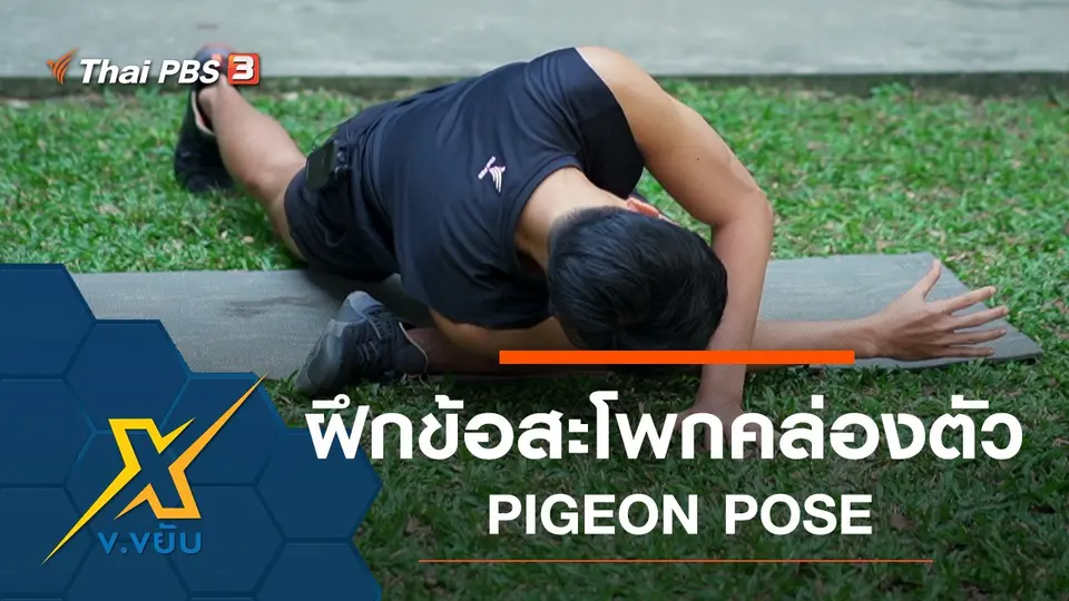 เพิ่มความคล่องตัวให้ข้อสะโพก PIGEON POSE
