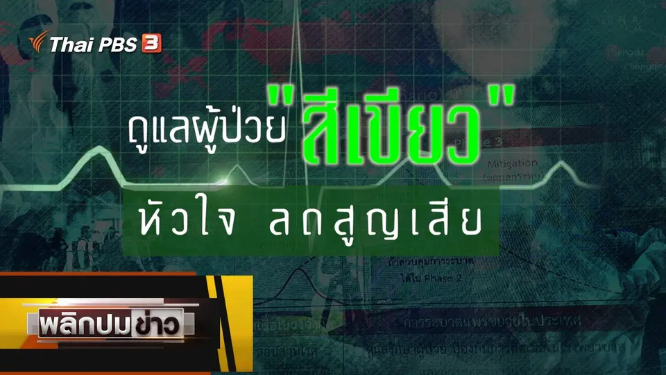 ดูแลผู้ป่วยสีเขียว หัวใจลดสูญเสีย