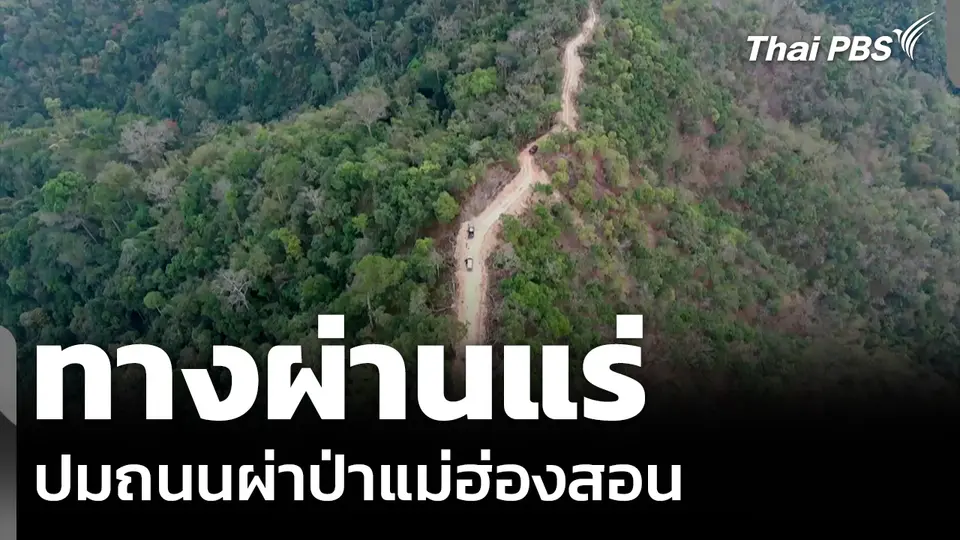 ทางผ่านแร่ ปมถนนผ่าป่าแม่ฮ่องสอน