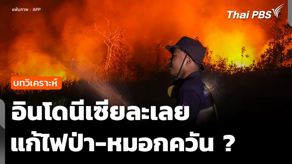บทวิเคราะห์: อินโดนีเซียละเลย แก้ไฟป่า-หมอกควัน ?