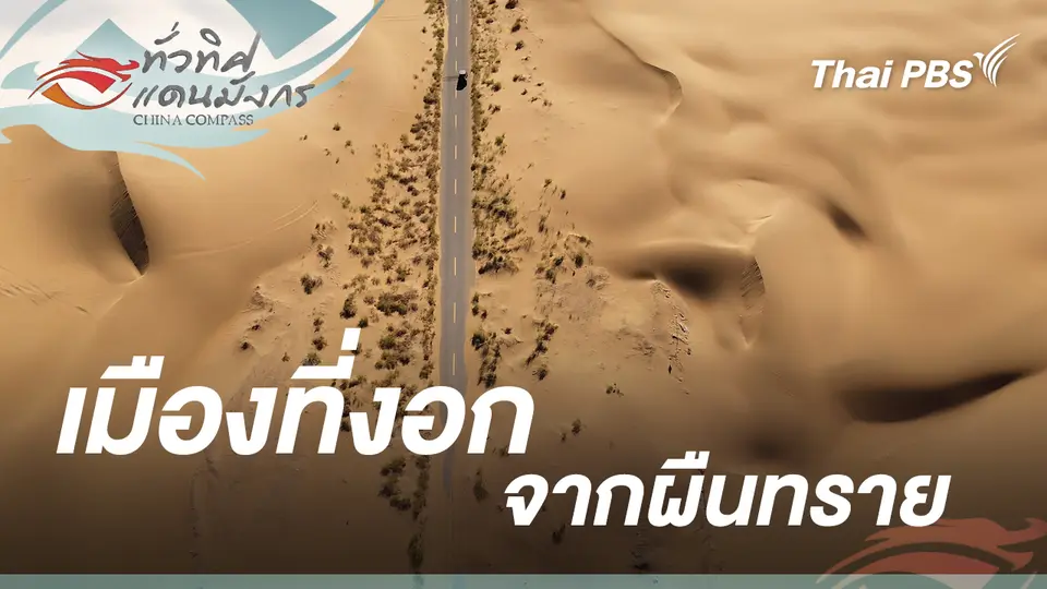 เมืองที่งอกจากผืนทราย