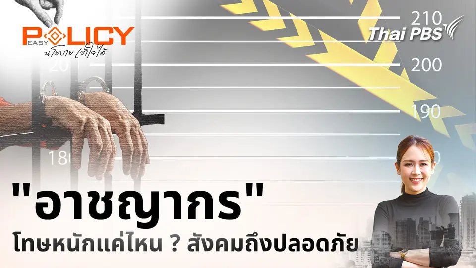 "อาชญากร" โทษหนักแค่ไหน ? สังคมถึงปลอดภัย
