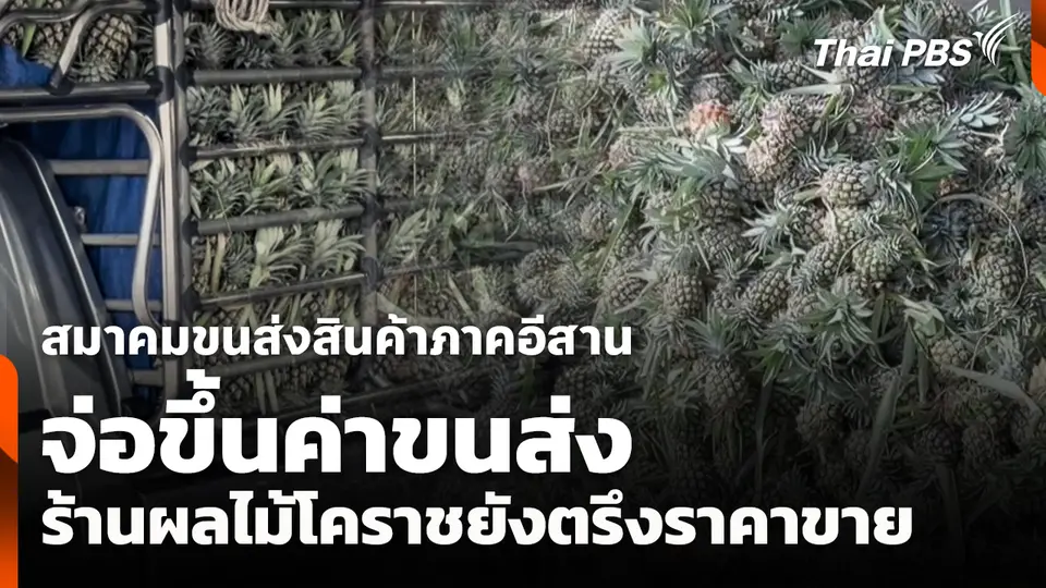 สมาคมขนส่งสินค้าภาคอีสาน จ่อขึ้นค่าขนส่ง ร้านผลไม้โคราชยังตรึงราคาขาย