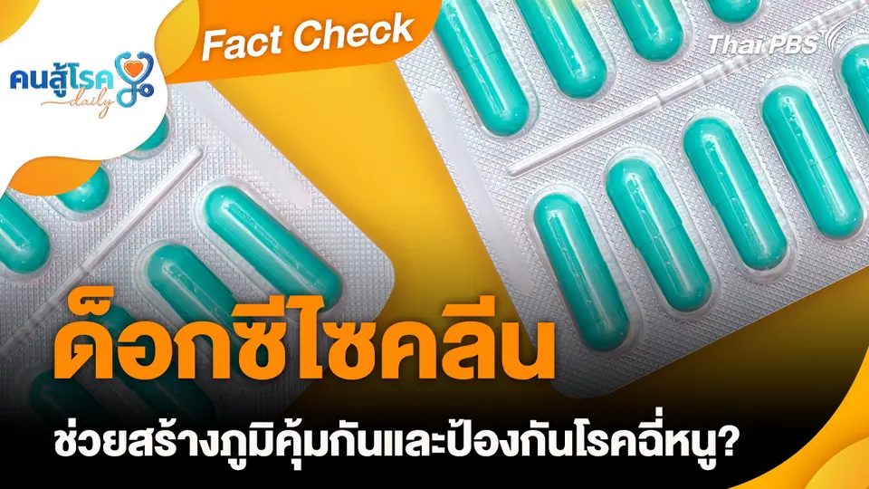 Fact Check : "ด็อกซีไซคลีน" ช่วยสร้างภูมิคุ้มกันและป้องกันโรคฉี่หนู ?
