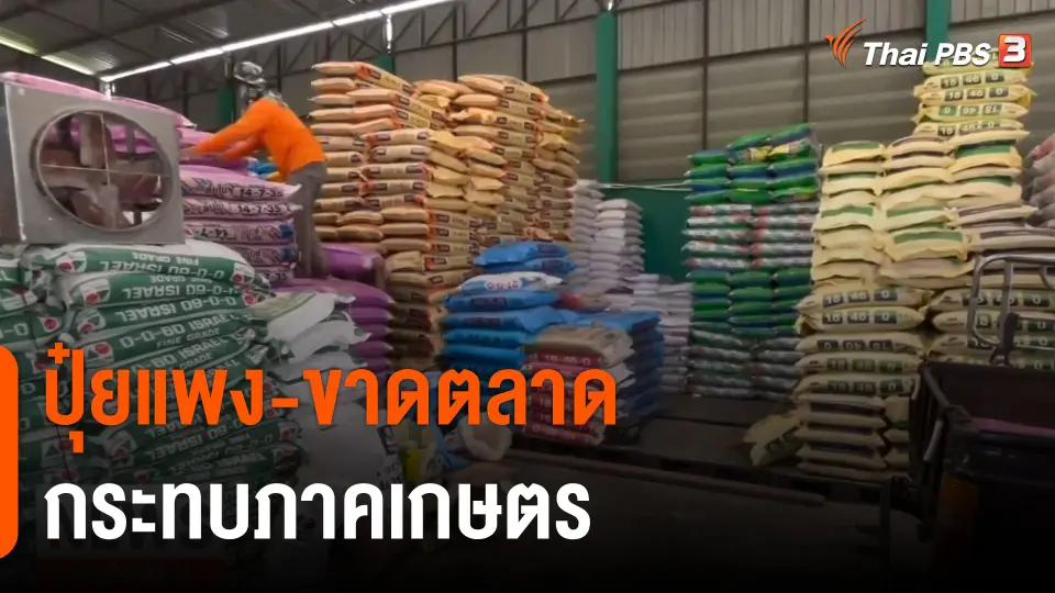 ปุ๋ยแพง-ขาดตลาด กระทบภาคเกษตร