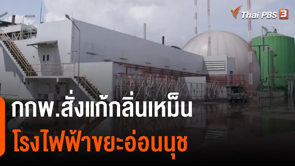 สถานีร้องเรียน : กกพ.สั่งแก้กลิ่นเหม็นโรงไฟฟ้าขยะอ่อนนุช