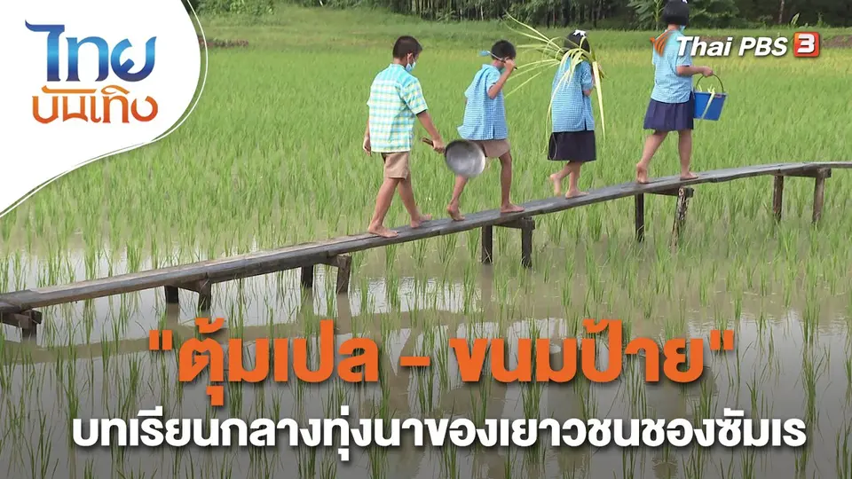 อิ่มมนต์รส : "ตุ้มเปล - ขนมป้าย" บทเรียนกลางทุ่งนาของเยาวชนชองซัมเร
