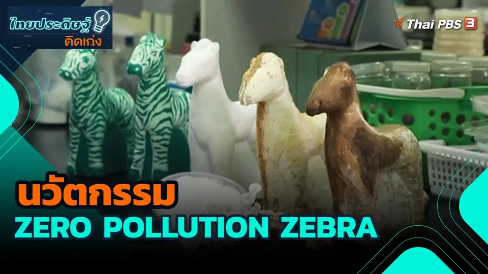 ไทยประดิษฐ์คิดเก่ง : นวัตกรรม ZERO POLLUTION ZEBRA