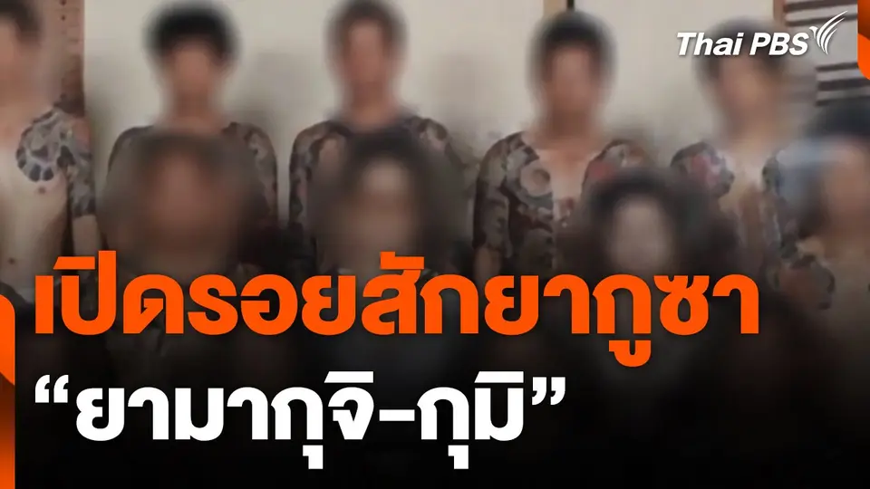 เปิดภาพรอยสักยากูซา "ยามากุจิ-กุมิ"