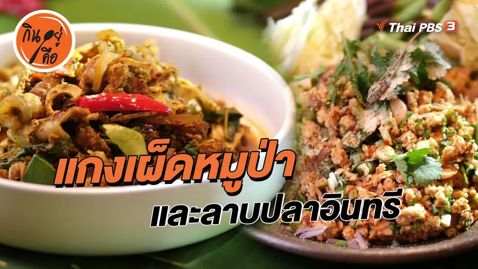 สูตรลับออนไลน์ : แกงเผ็ดหมูป่า และลาบปลาอินทรี