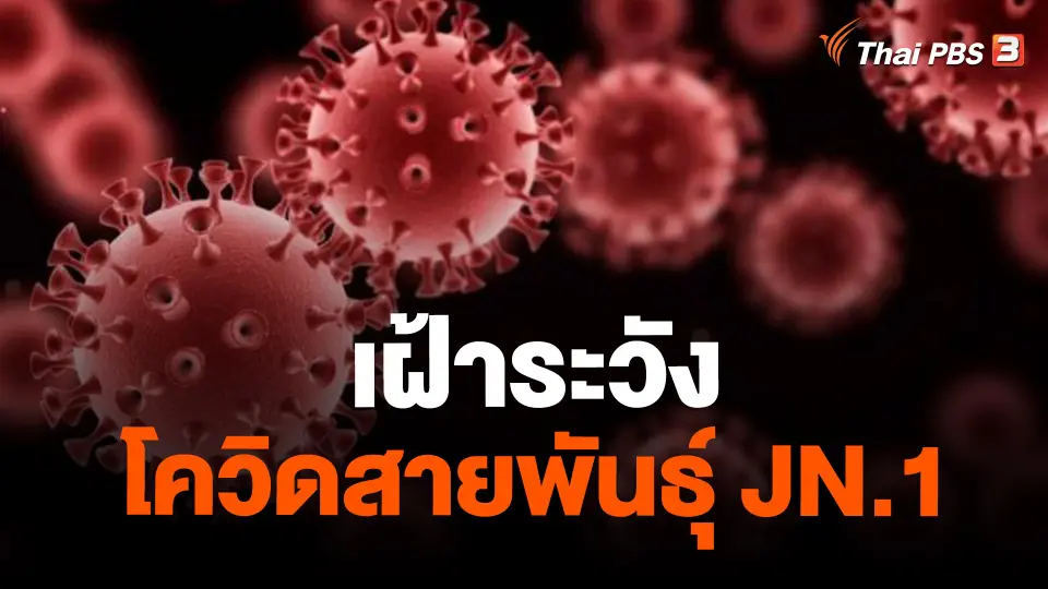 ​เฝ้าระวังโควิดสายพันธุ์ JN.1