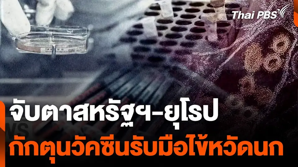 จับตา "สหรัฐฯ-ยุโรป" กักตุนวัคซีนรับมือไข้หวัดนก