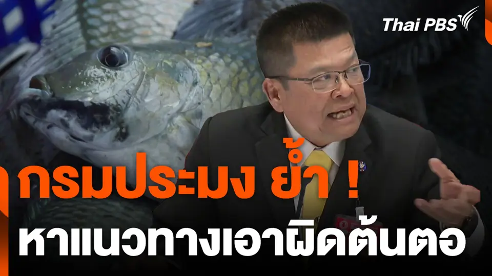 กรมประมง ย้ำ ! หาแนวทางเอาผิดต้นตอ