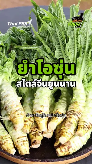ยำโอซุ่น สไตล์จีนยูนนาน