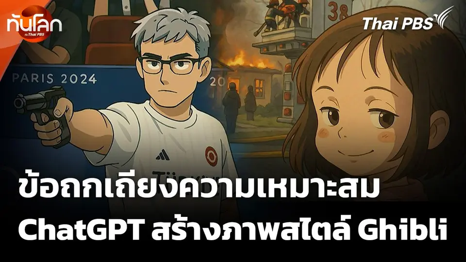 ข้อถกเถียงความเหมาะสม ChatGPT สร้างภาพสไตล์ Ghibli