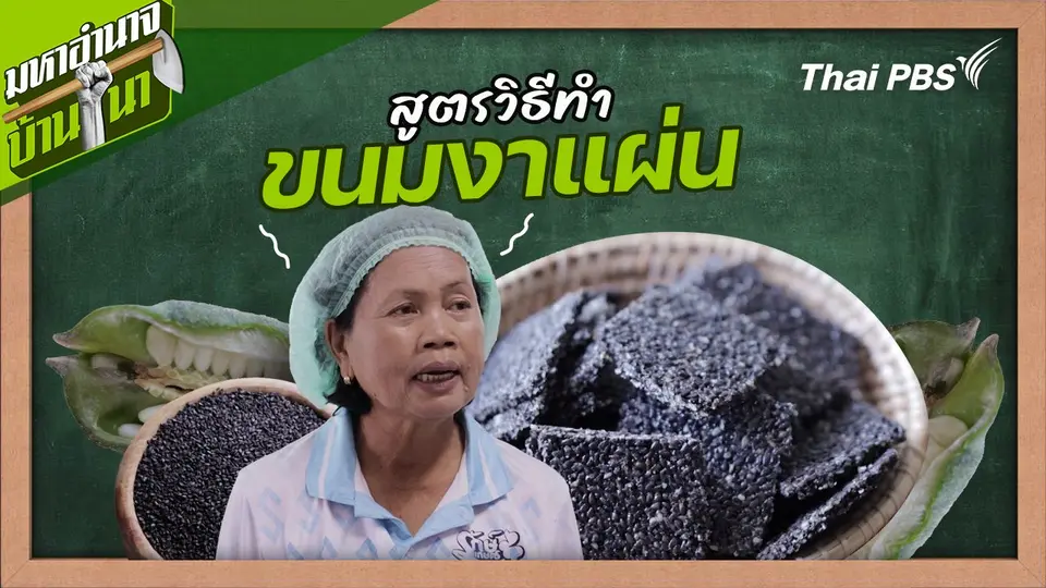 สูตรลับฉบับบ้านนา : สูตรวิธีทำขนมงาแผ่น