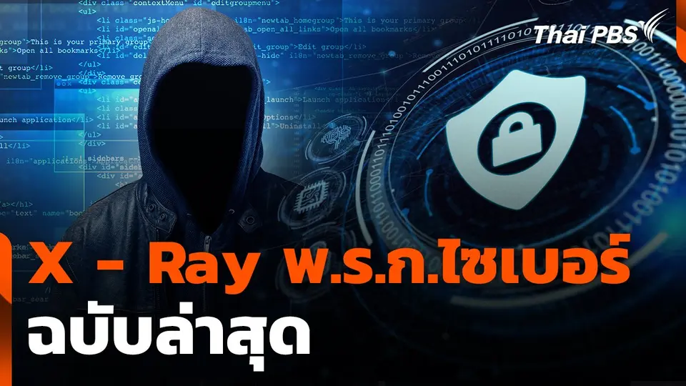 สถานีเตือนภัยออนไลน์ : X - Ray พ.ร.ก.ไซเบอร์ฉบับล่าสุด